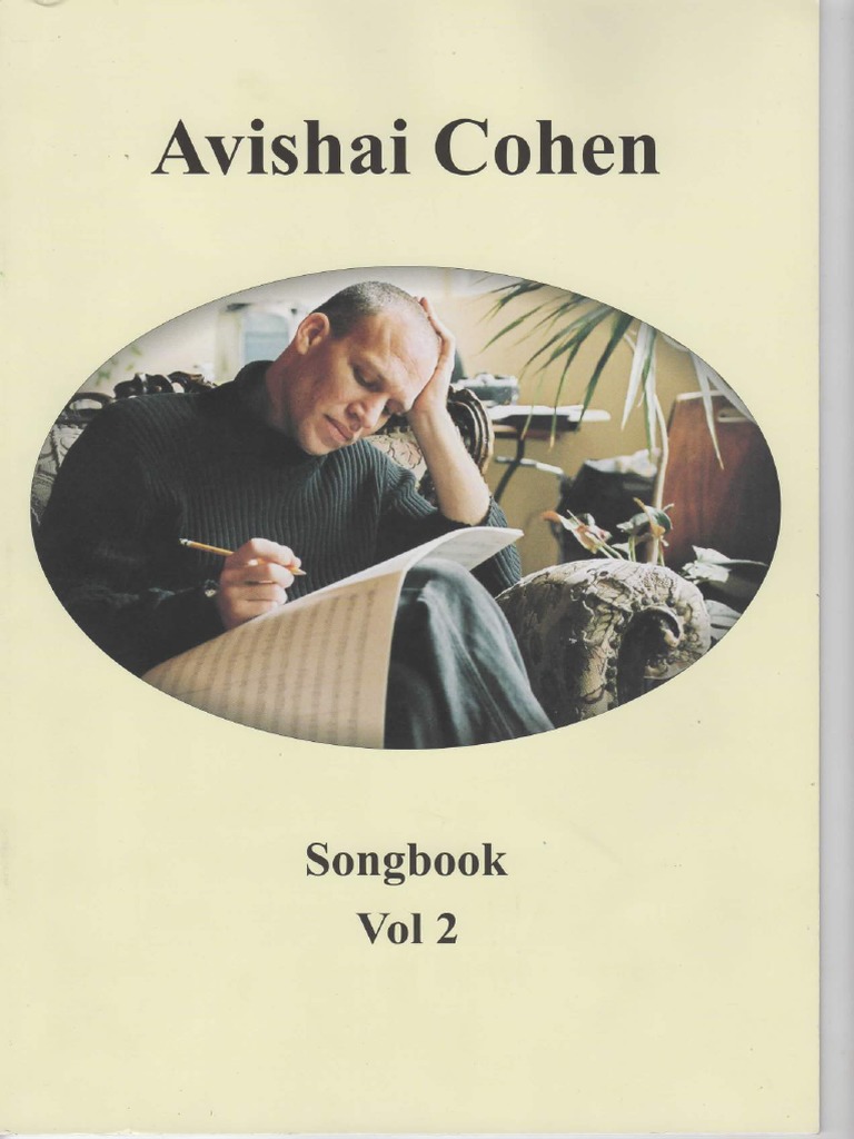 avishai cohen songbook volume 1